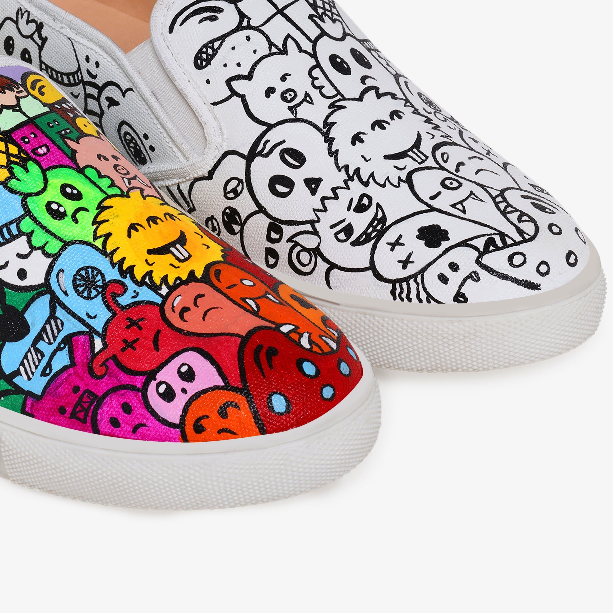 Custom graphic shoes on sale