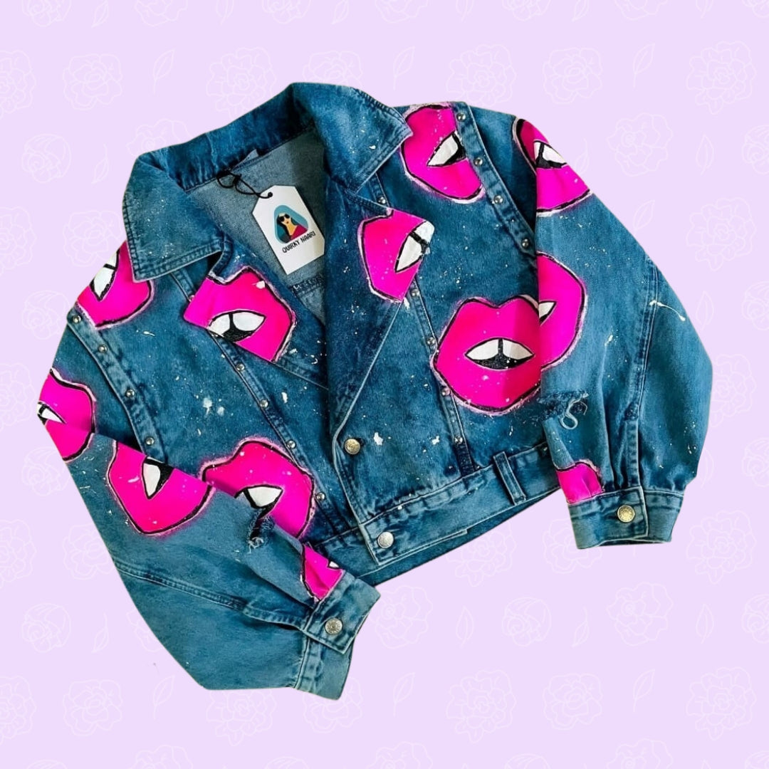Hot Pink Lips Jacket