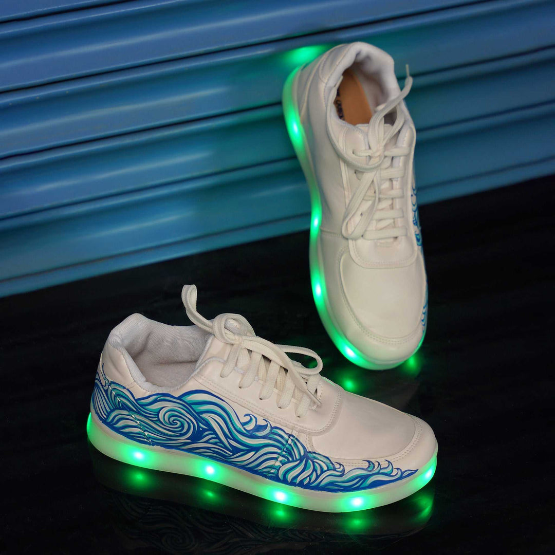 Beyond The Sea Sneakers - Light Me Up - The Quirky Naari