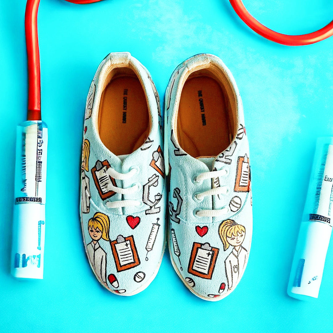 HEY DOCTOR SNEAKERS - The Quirky Naari