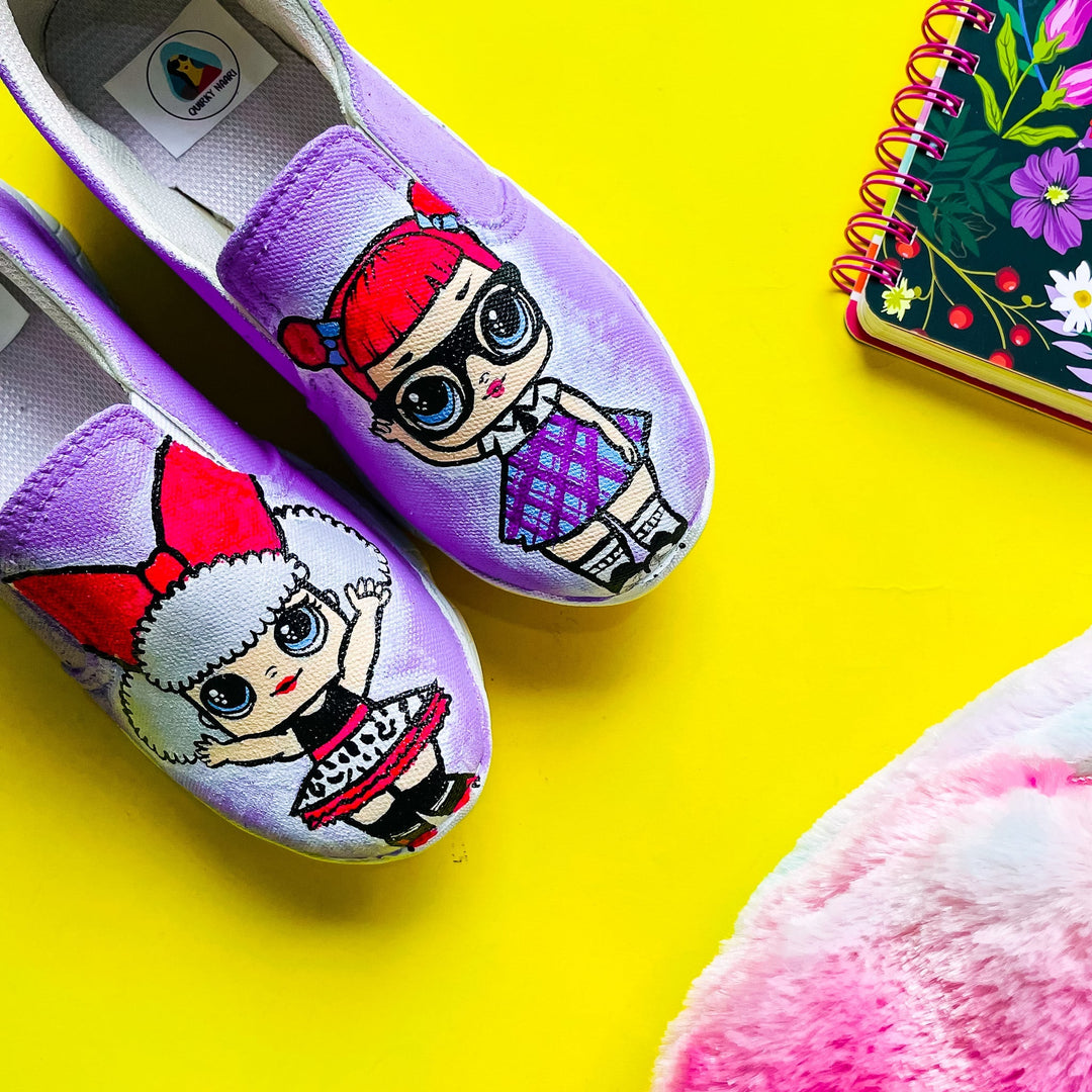 LOL Surprise Dolls slipons - The Quirky Naari