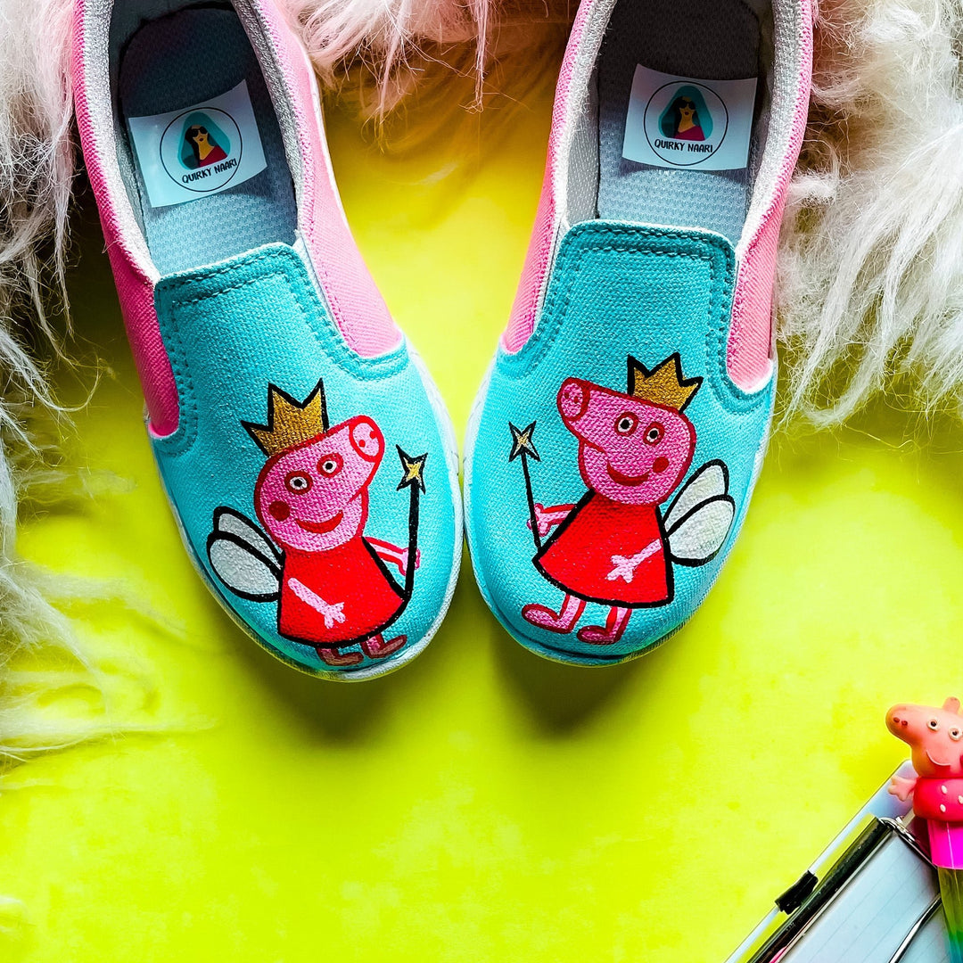 Peppa Pig Slipons - The Quirky Naari