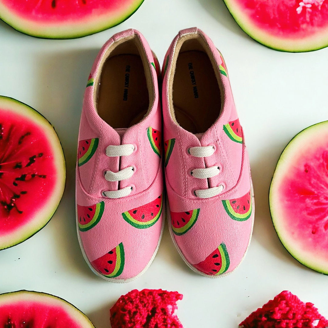 WATERMELON SNEAKERS - The Quirky Naari