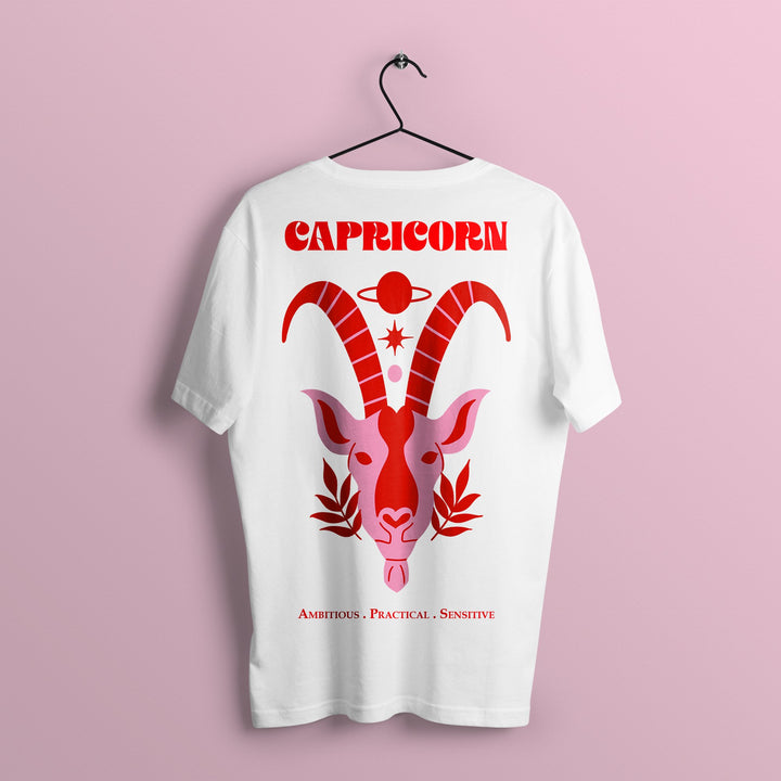 Zodiac T-shirt - Capricorn - The Quirky Naari