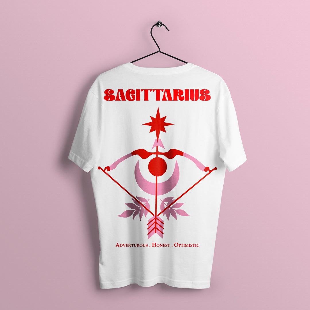 Zodiac T-shirt - Sagittarius - The Quirky Naari
