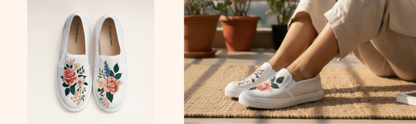 Best Quirky Slipons in Bangalore – Bold, Comfy & City-Ready - The Quirky Naari