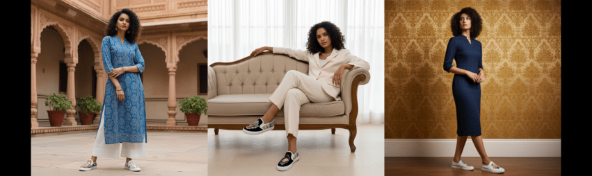 Best Quirky Slipons in Mumbai – Funky, Comfy & Made for the City Rush - The Quirky Naari