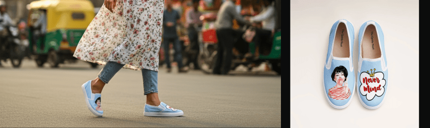 Best Quirky Slipons in Thane – Bold, Breezy & Built for Everyday Hustle - The Quirky Naari