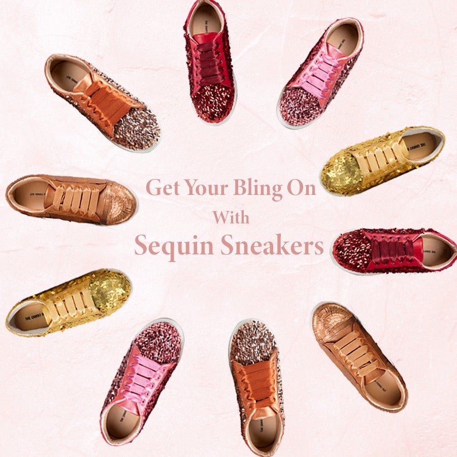 Bling It On: Newly Launched Sequined Sneakers Collection - The Quirky Naari