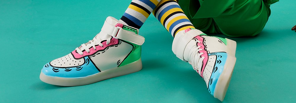 Illuminating Style: Caring for Your Light Me Up Sneakers from The Quirky Naari - The Quirky Naari