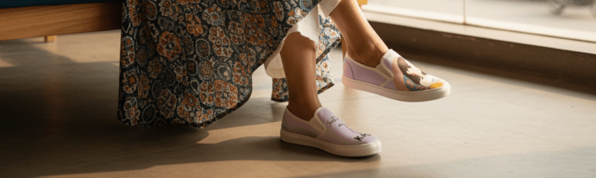 Top Stylish Slipons in Faridabad – Comfy, Chic & Made for City Life - The Quirky Naari