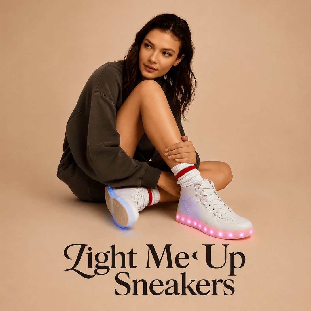 Light Me Up Sneakers - The Quirky Naari