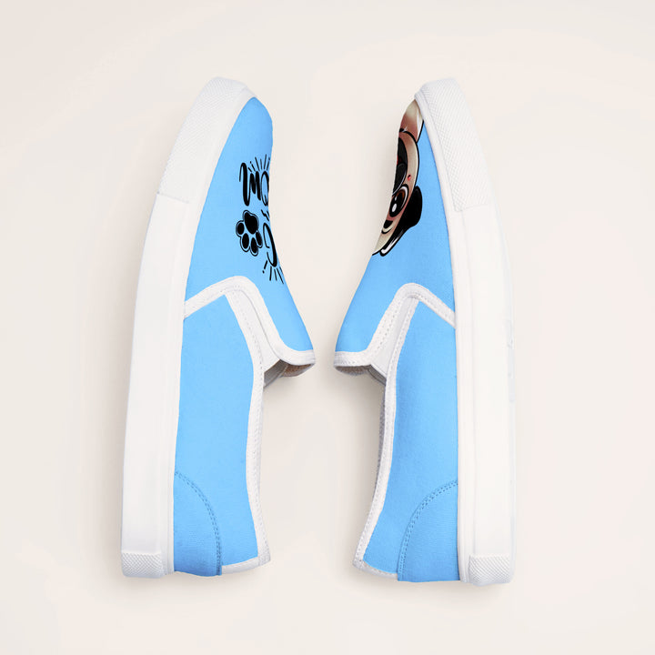 Pug Mom Slipons