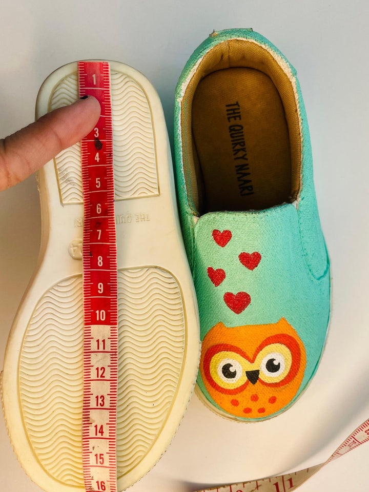 Baby Owl Slipons - The Quirky Naari