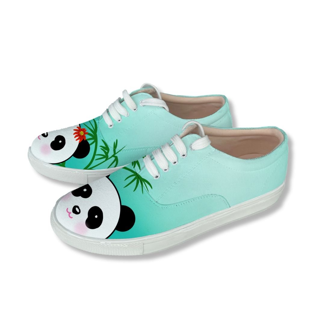 Beach Panda Sneakers - The Quirky Naari