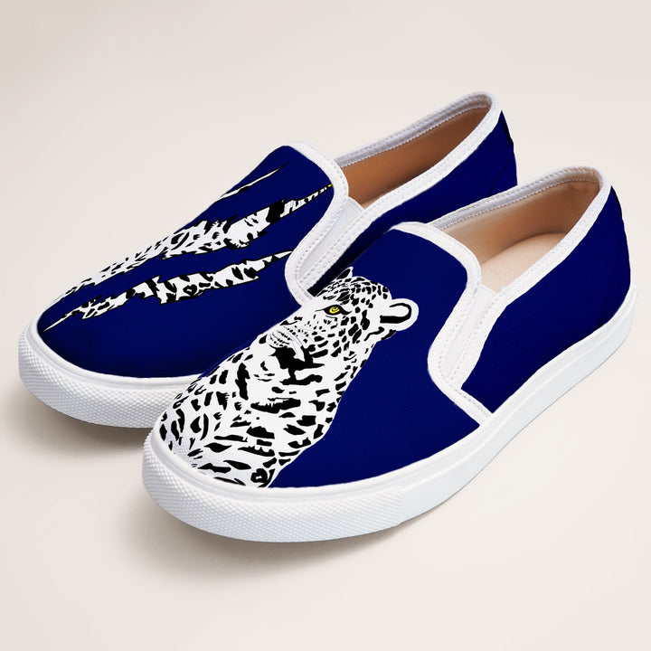 Bleached Tiger Slipons - The Quirky Naari