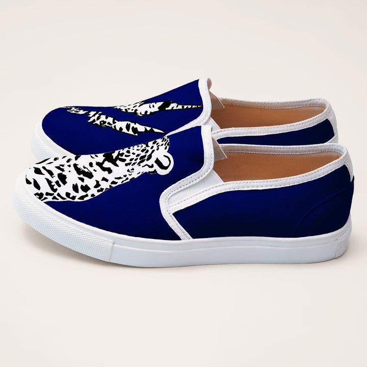 Bleached Tiger Slipons - The Quirky Naari