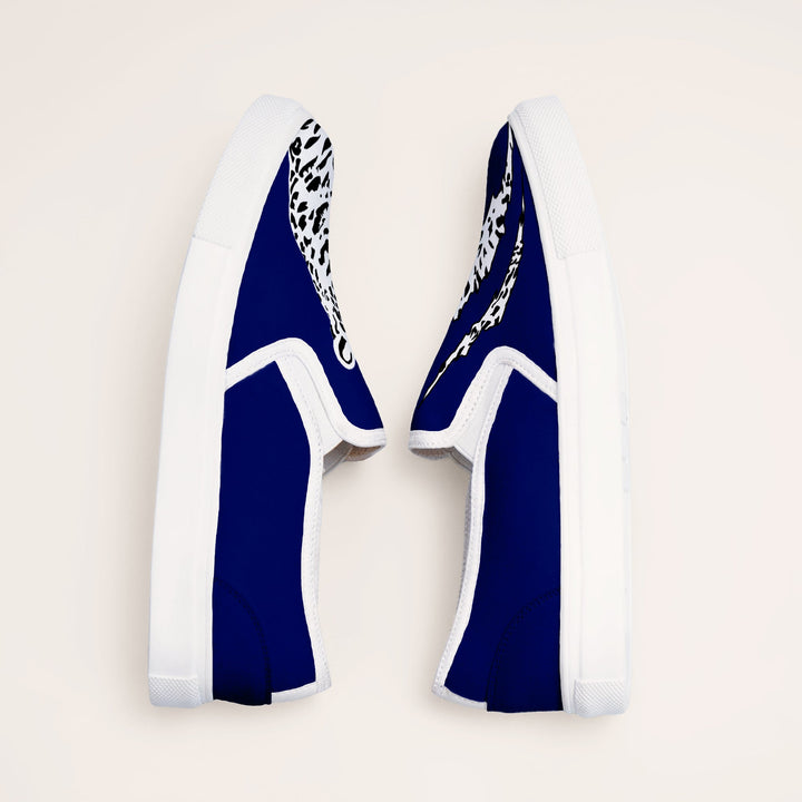 Bleached Tiger Slipons - The Quirky Naari