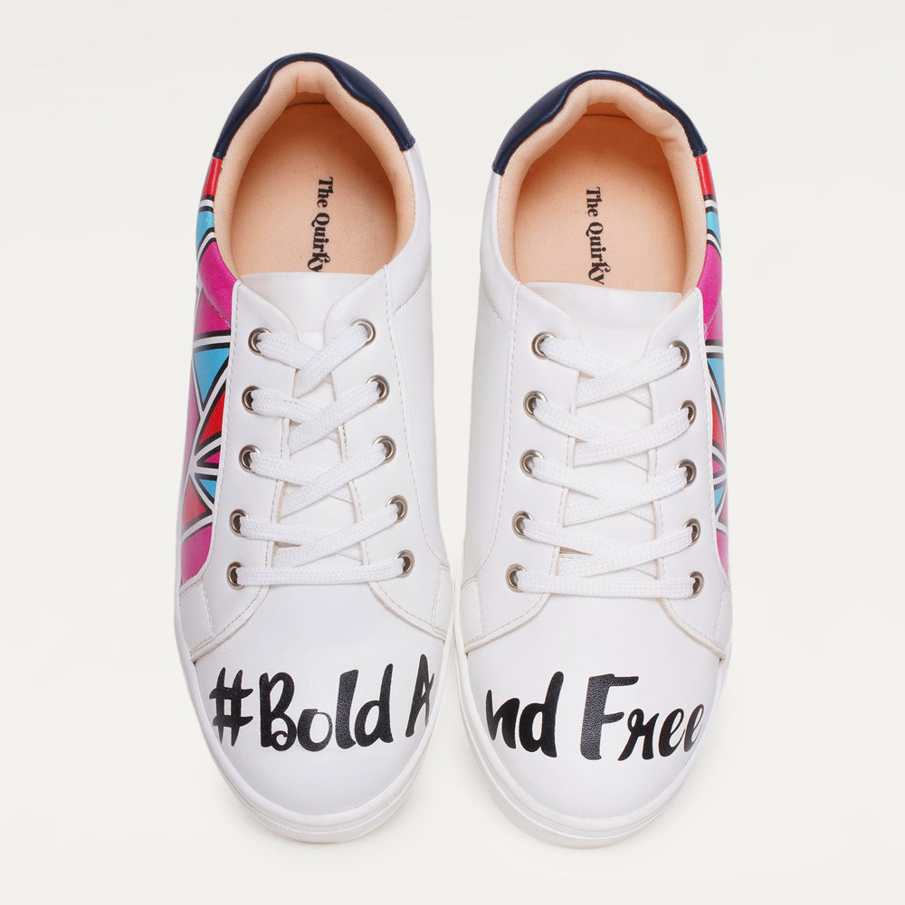 Bold and Free Sneakers - The Quirky Naari