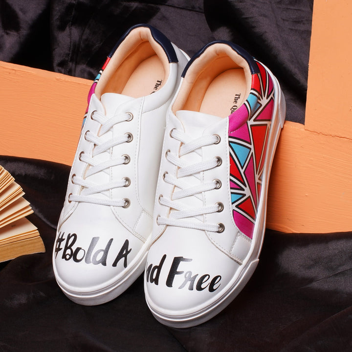 Bold and Free Sneakers - The Quirky Naari