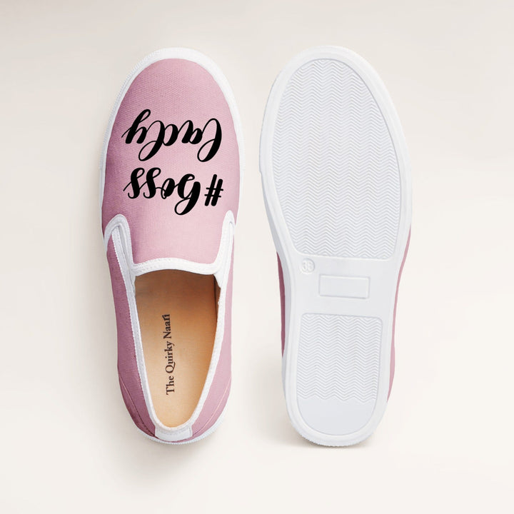 Boss Lady Slipons - The Quirky Naari