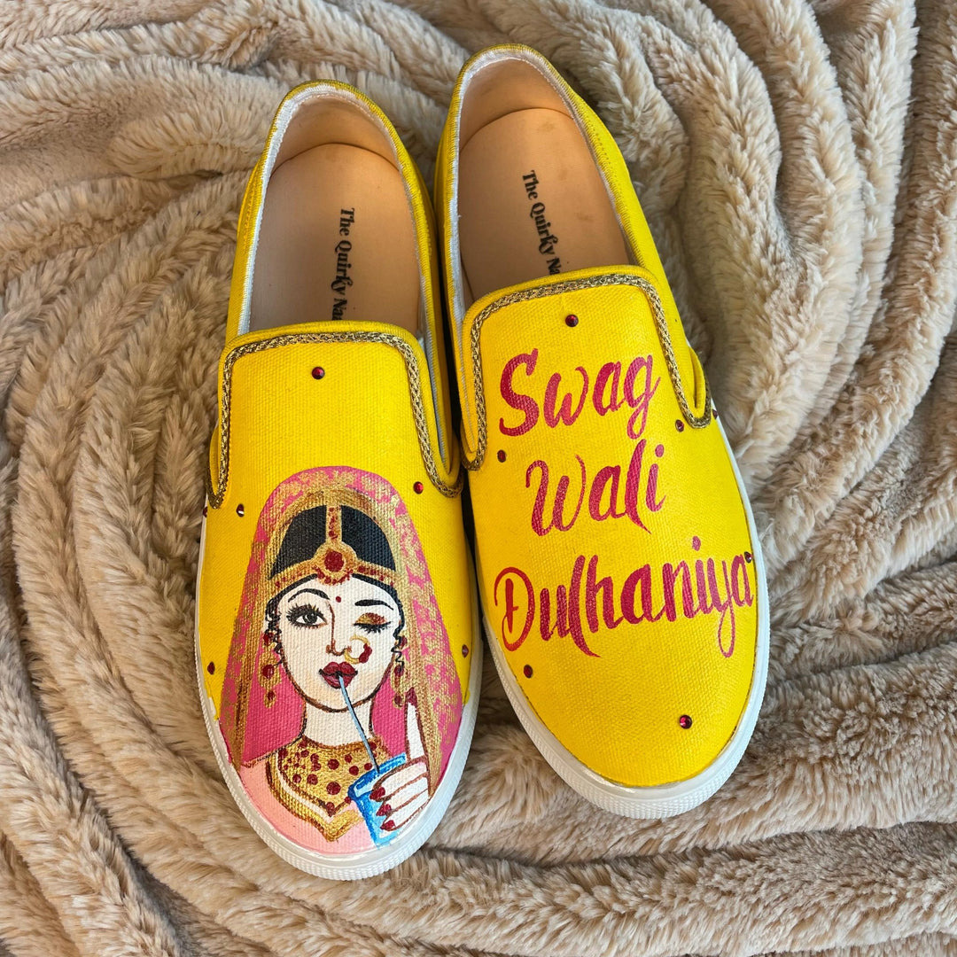 Bridal Slipons - The Quirky Naari