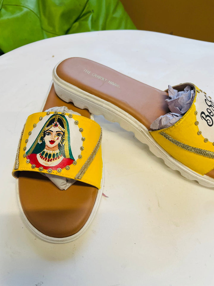 Bridal Wedges - The Quirky Naari