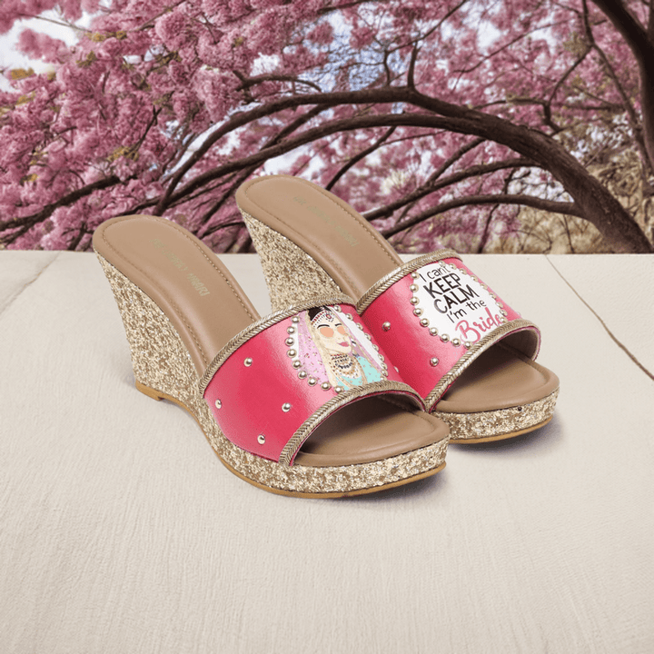 Bridal Wedges - The Quirky Naari