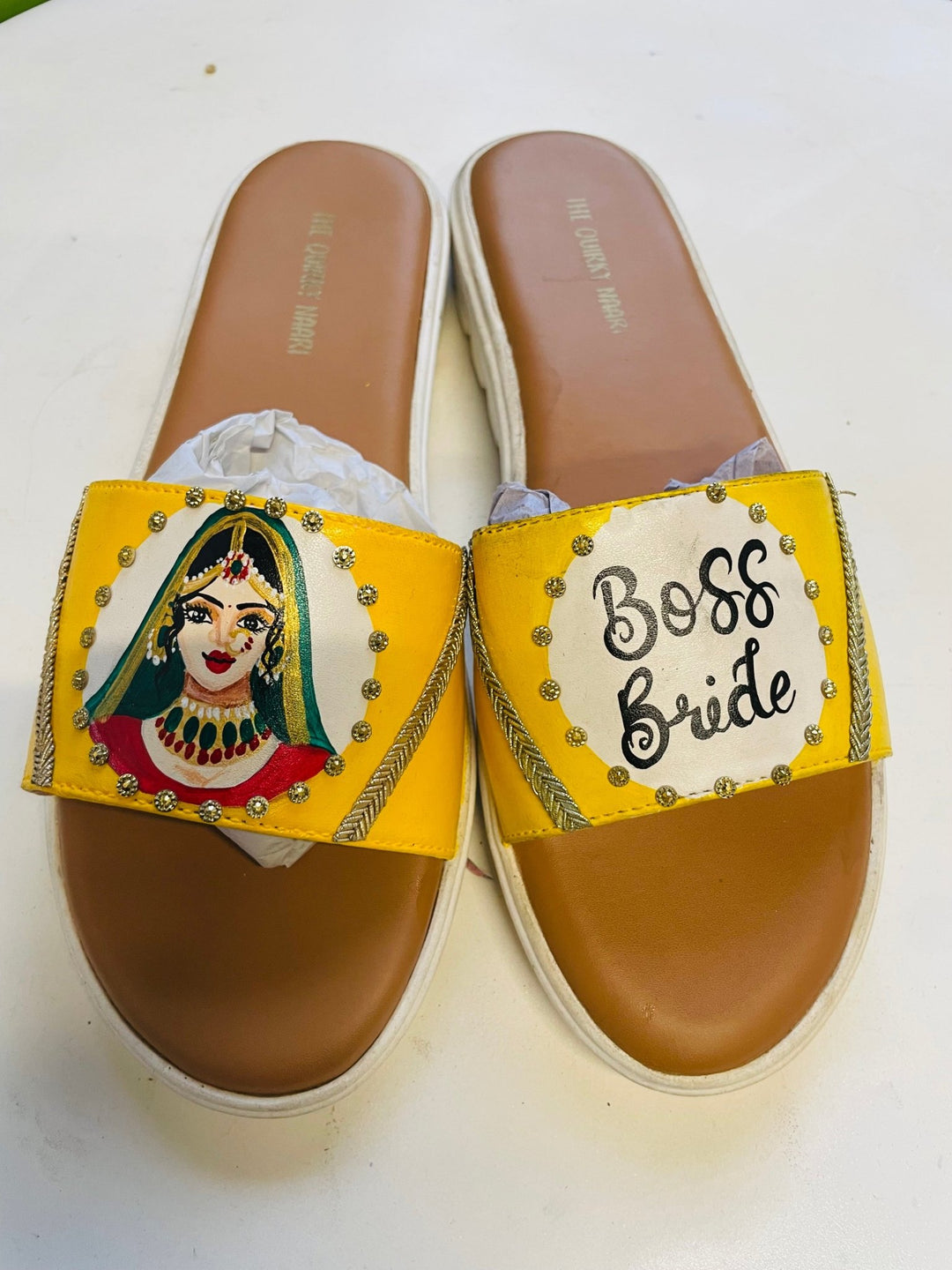 Bridal Wedges - The Quirky Naari