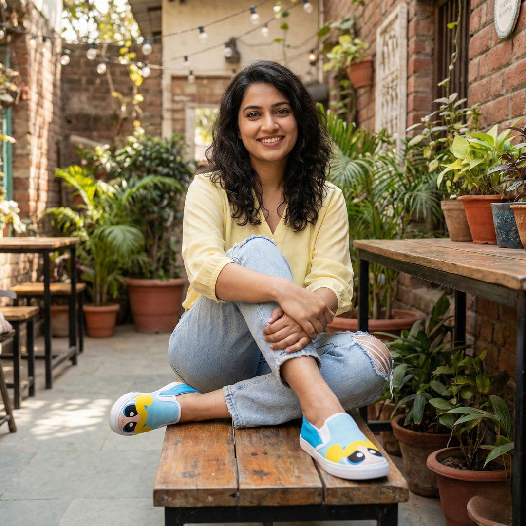 Bubbles: PPG Slipons - The Quirky Naari