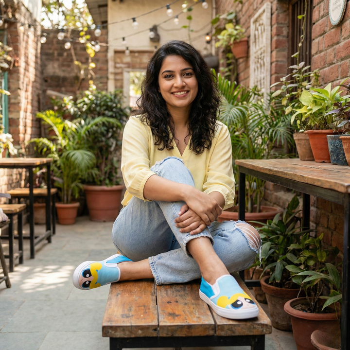 Bubbles: PPG Slipons - The Quirky Naari