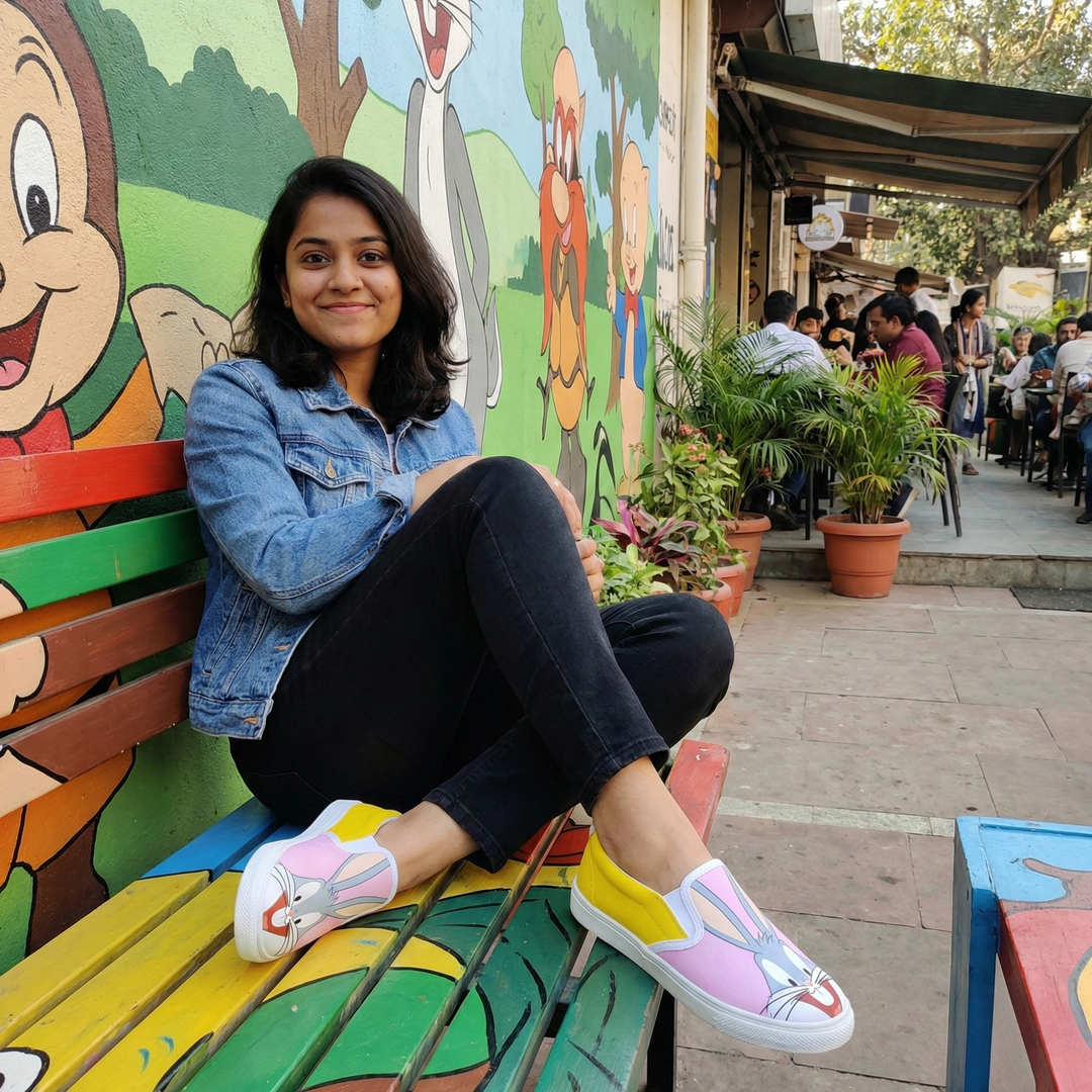 Bugs Bunny: Looney Tunes Slipons - The Quirky Naari