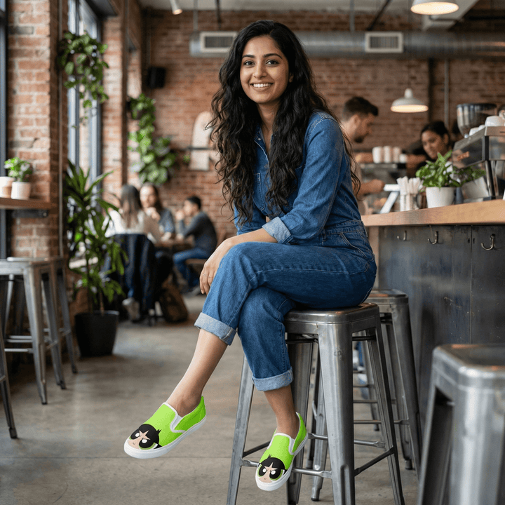 Buttercup: PPG Slipons - The Quirky Naari