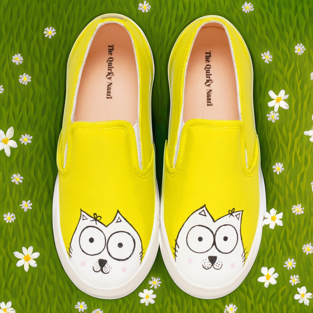 Catty Slipons - The Quirky Naari