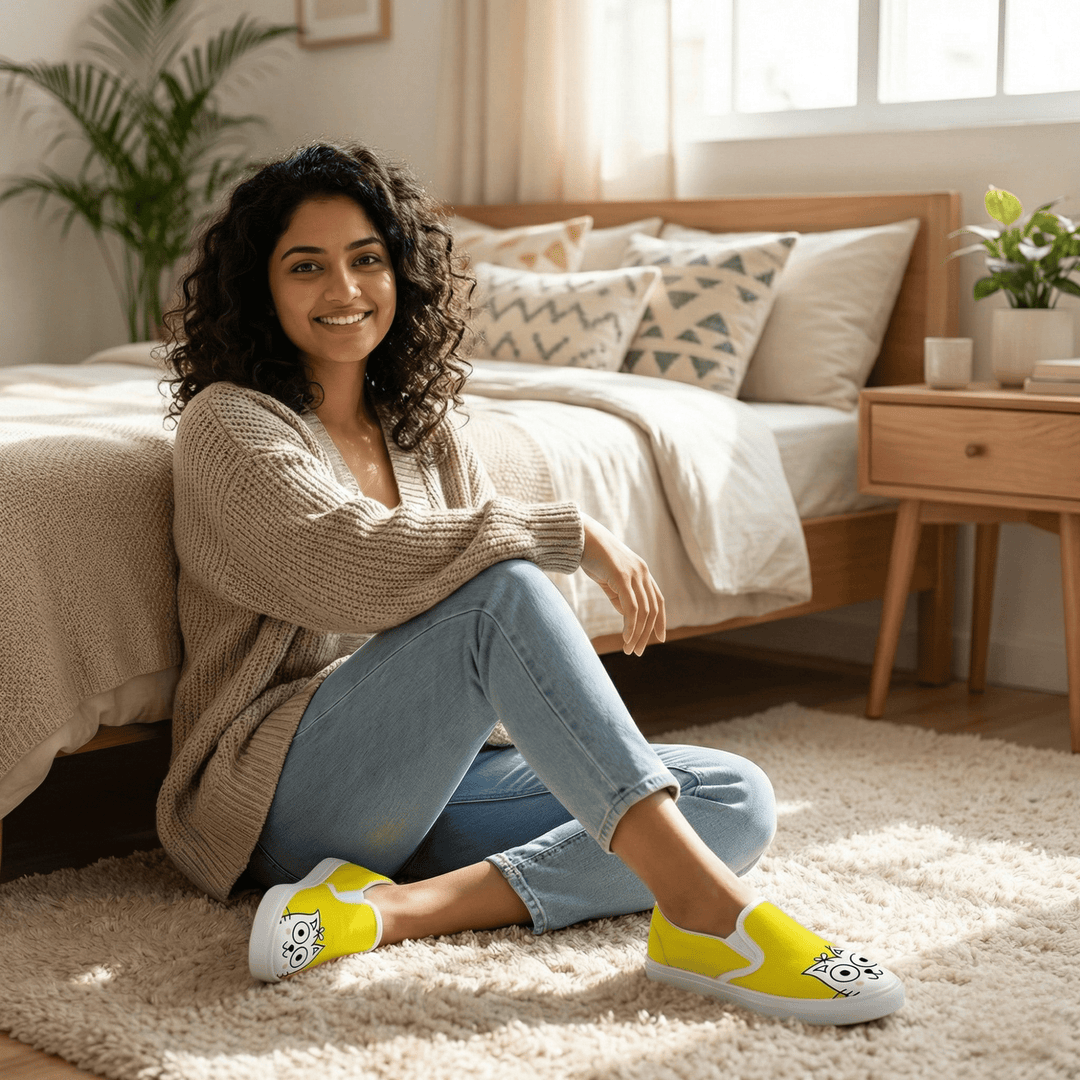 Catty Slipons - The Quirky Naari