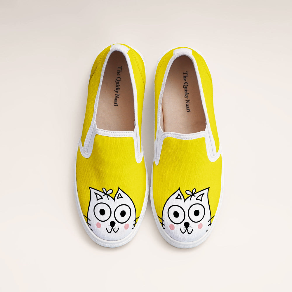 Catty Slipons - The Quirky Naari