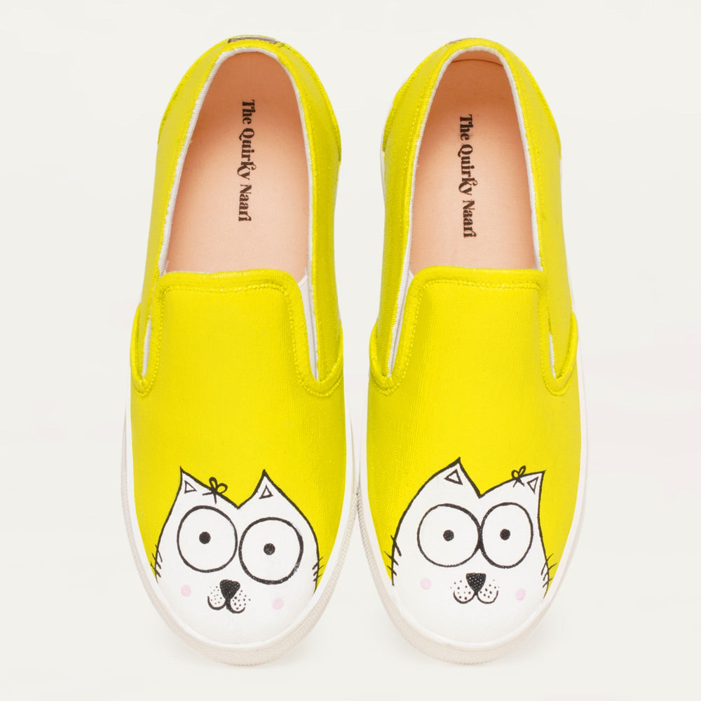 Catty Slipons - The Quirky Naari