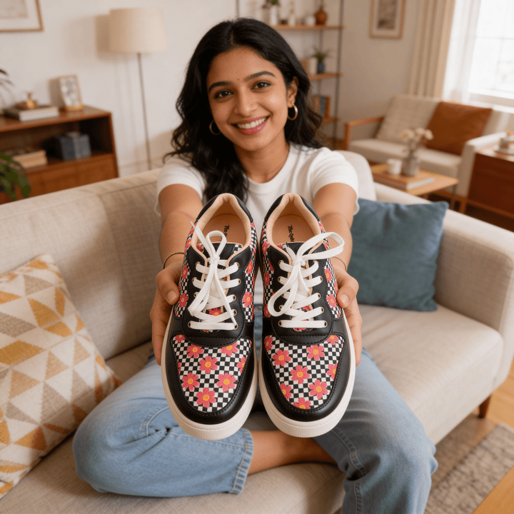Check My Mate Sneakers - The Quirky Naari