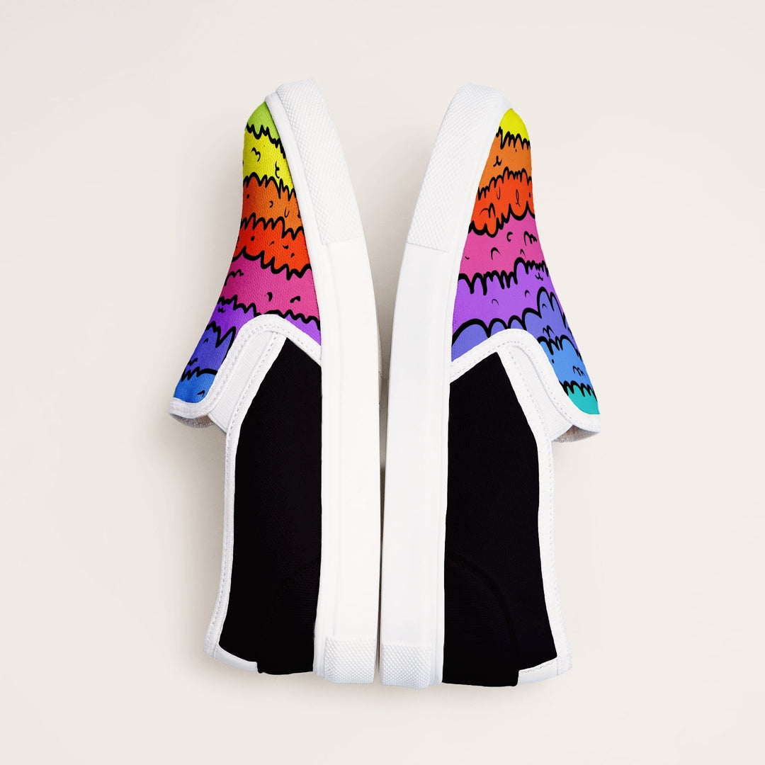 Color Melting Slipons - The Quirky Naari