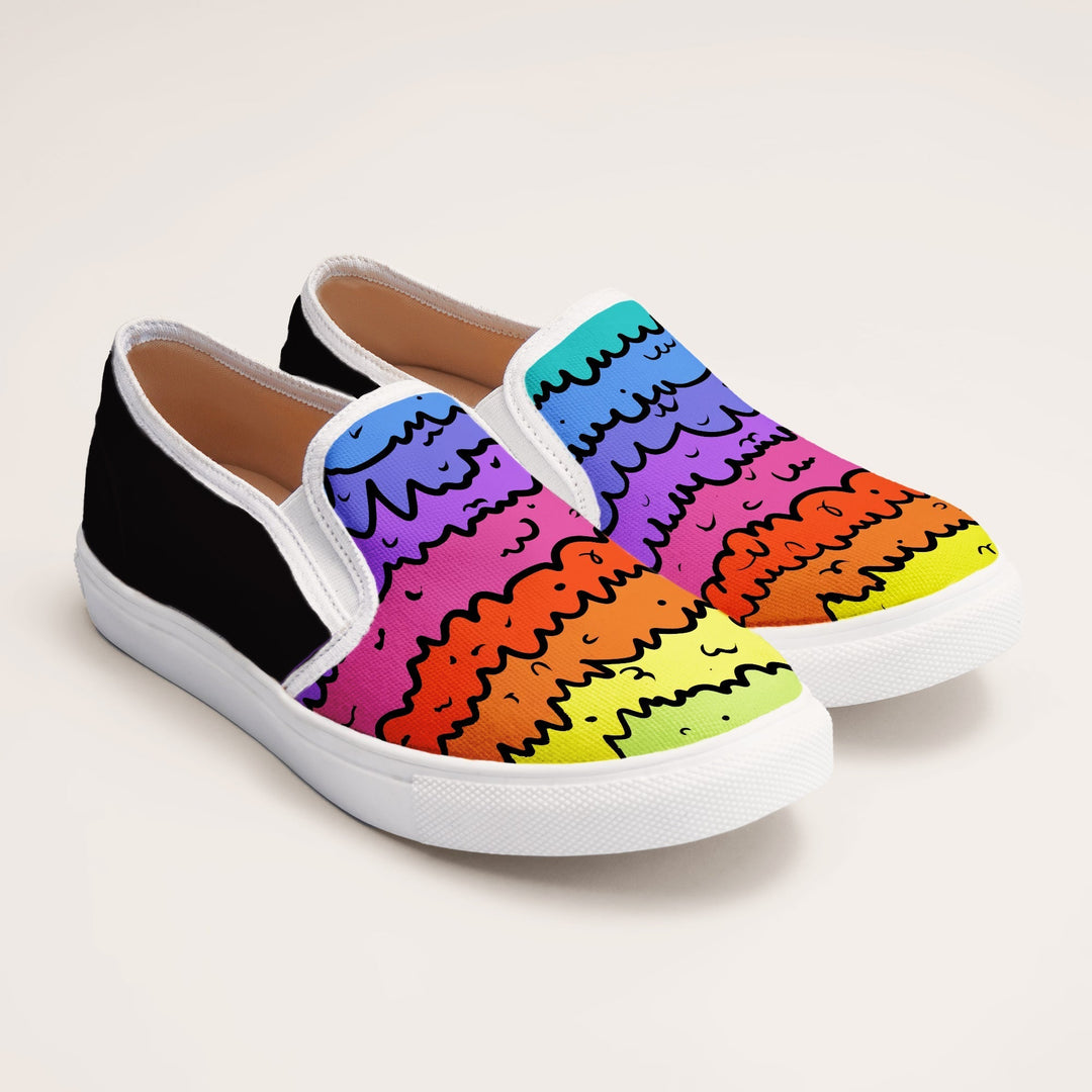 Color Melting Slipons - The Quirky Naari