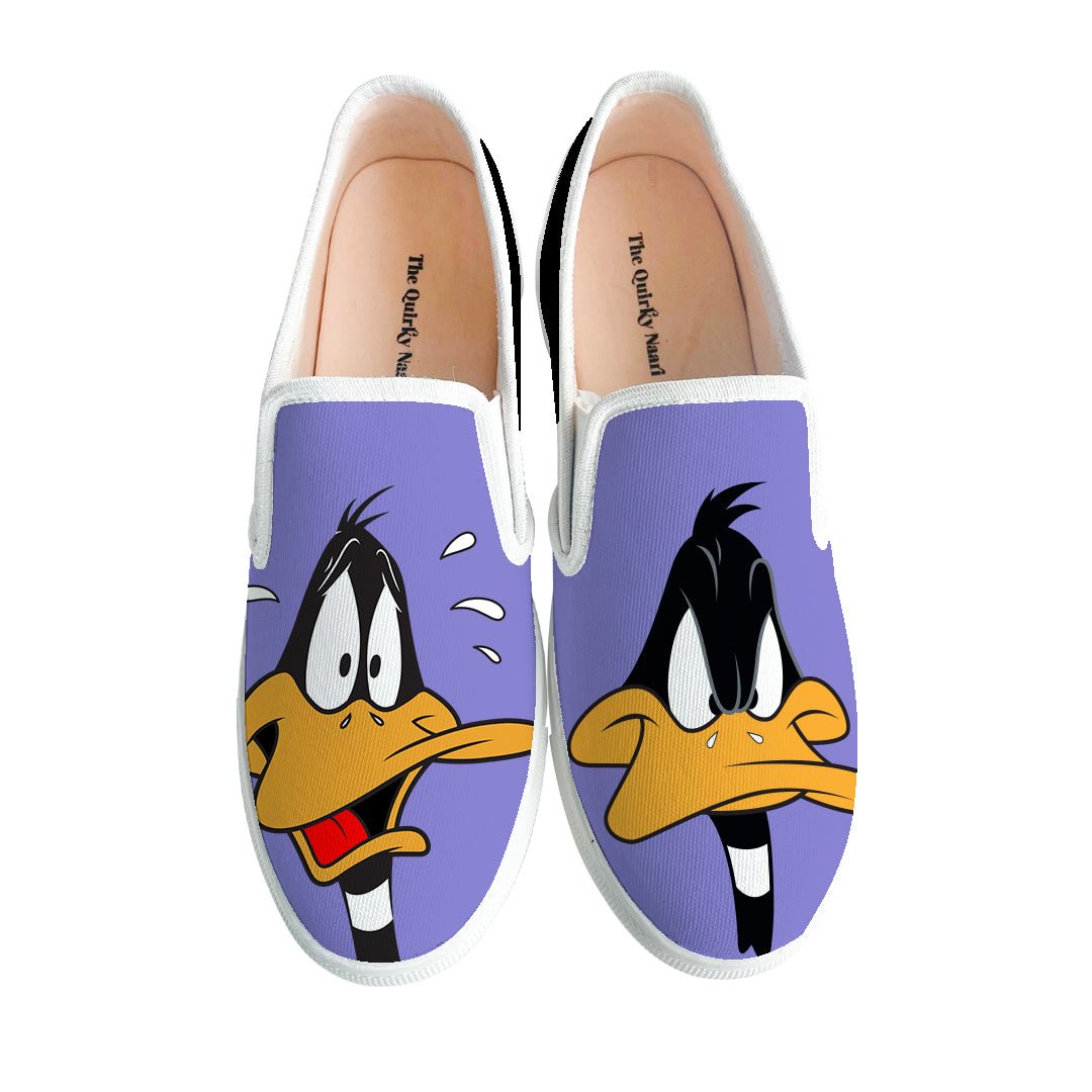 Daffy: Looney Tunes Slipons - The Quirky Naari