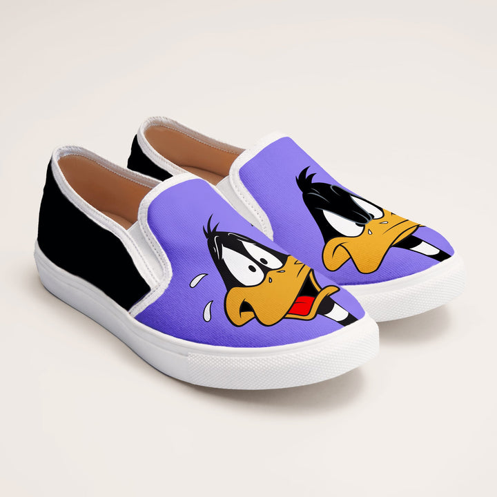 Daffy: Looney Tunes Slipons - The Quirky Naari