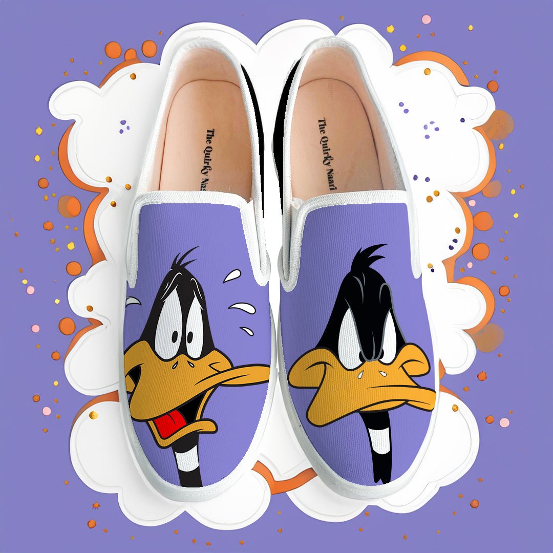 Daffy: Looney Tunes Slipons - The Quirky Naari