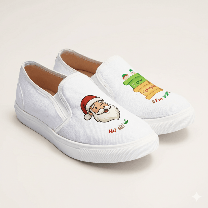 Dear Santa Slipons - The Quirky Naari