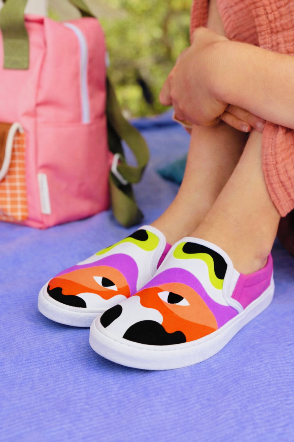 Eye See You Slipons - The Quirky Naari