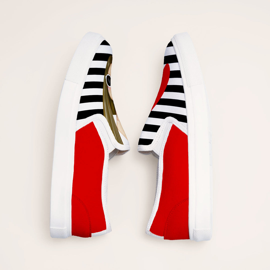 Fashionista Slipons - The Quirky Naari