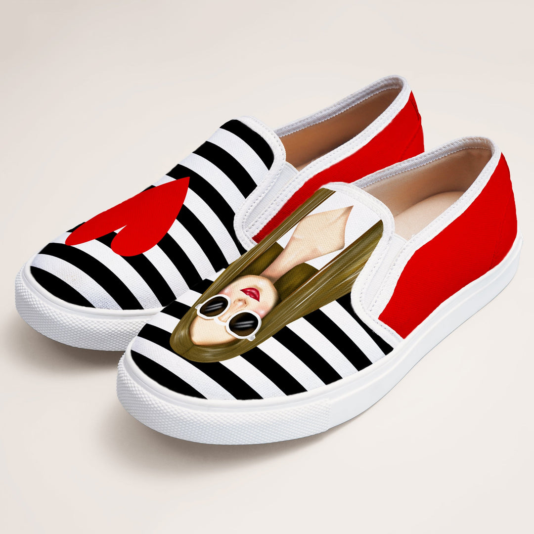 Fashionista Slipons - The Quirky Naari