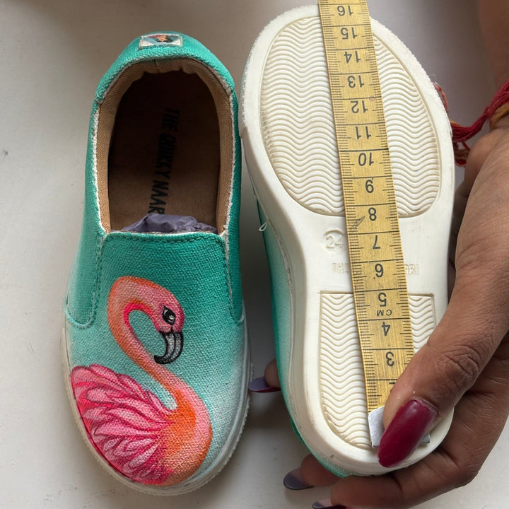 Flamingo Slipons - The Quirky Naari