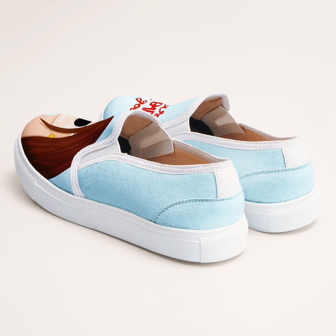 Golden Girl Slipons - The Quirky Naari