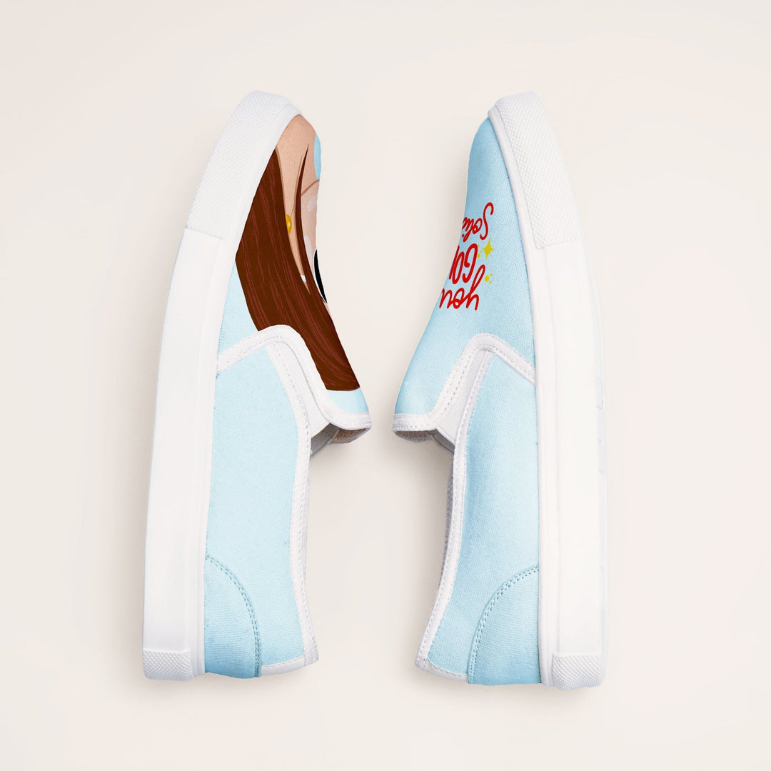 Golden Girl Slipons - The Quirky Naari